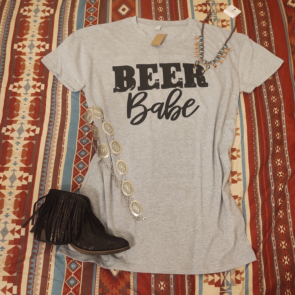 Beer Babe T Shirt Dress